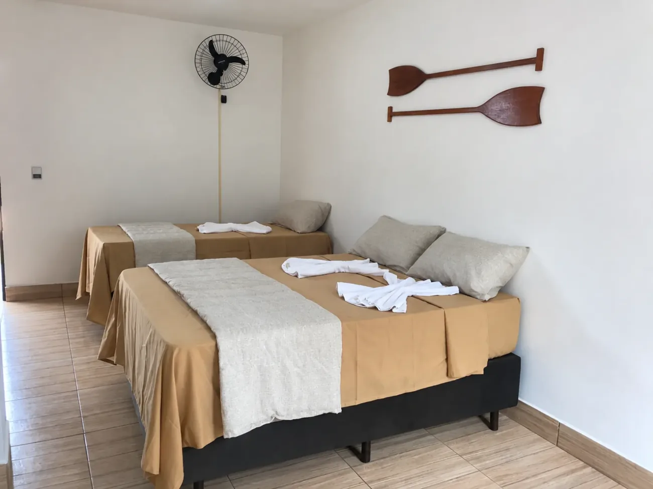 Double room interior